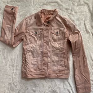 Pink Denim Jacket